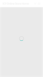 Mobile Screenshot of icf-onlinestore.com